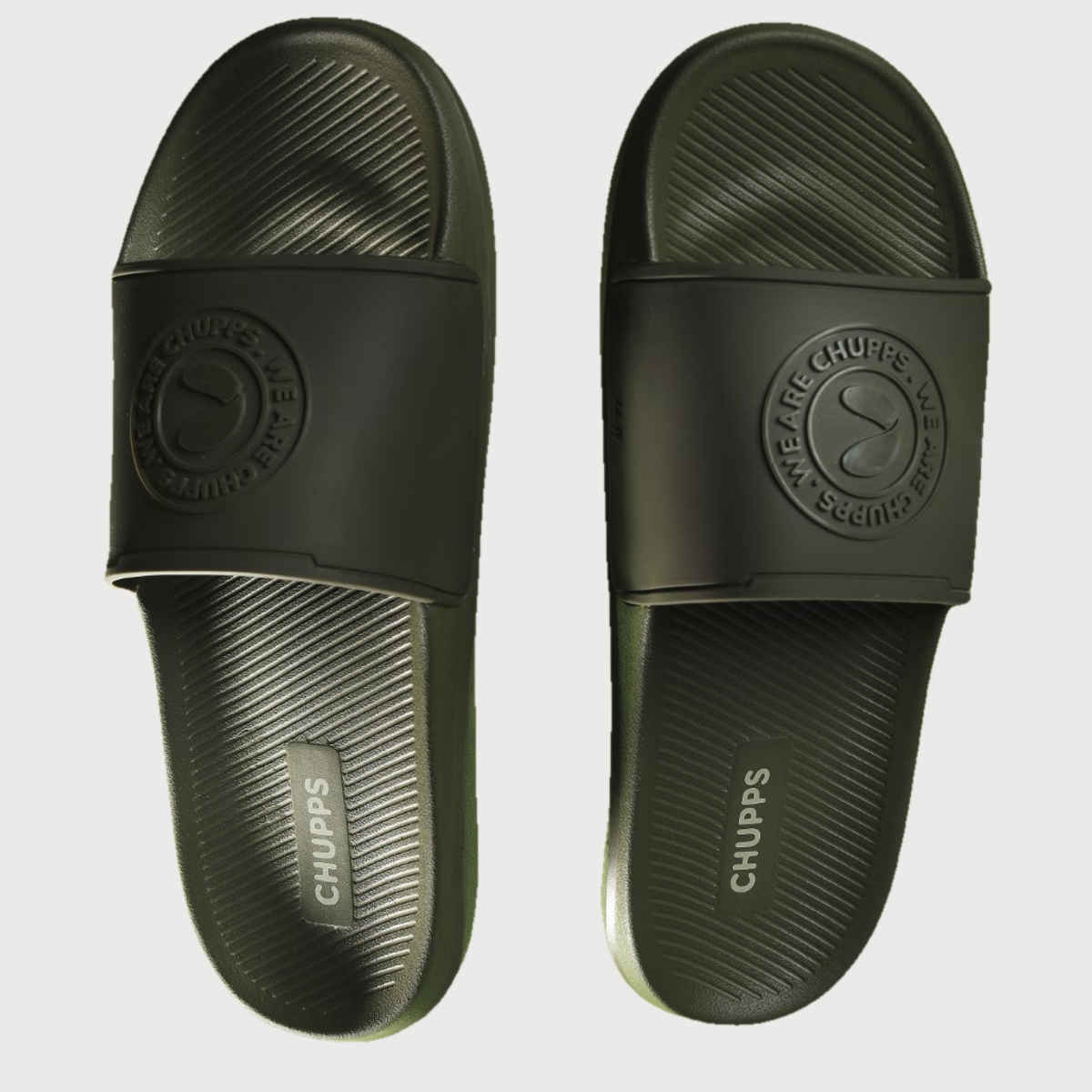 Chupps Tone Olive Men's Casual Slider - UK 6