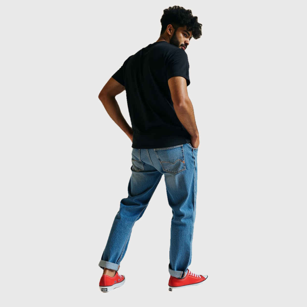 Mad Over Print Men's Blunt Subtle T-shirt | Black - M