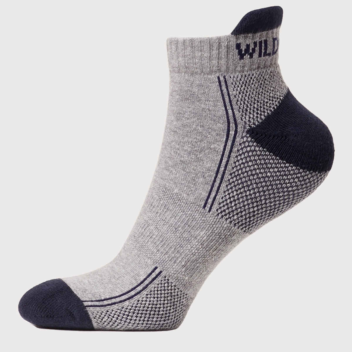 Wildcraft Unisex Solid Combed Cotton Ankle Socks | Assorted - Free Size