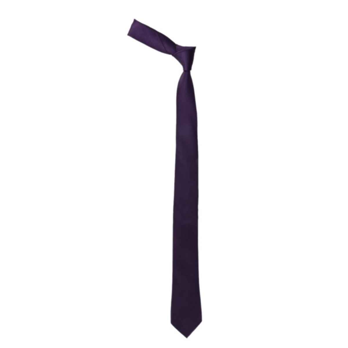 Calvadoss Men's Solid Tie | CALT2144 | Purple