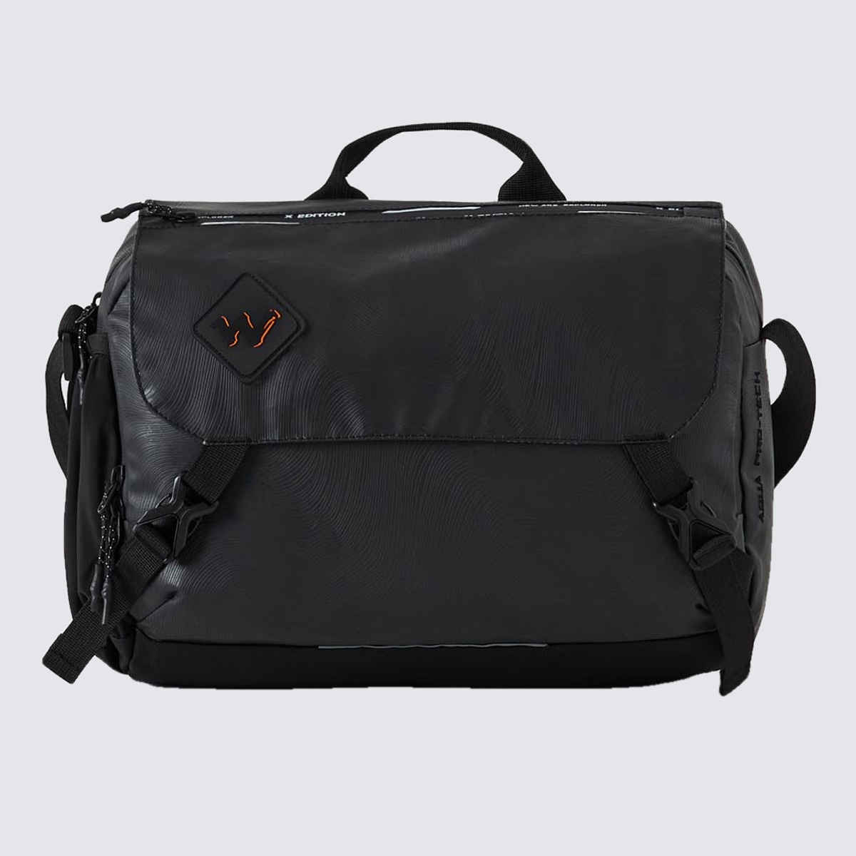 Wildcraft Unisex PU 10 L Messenger Bag | Black