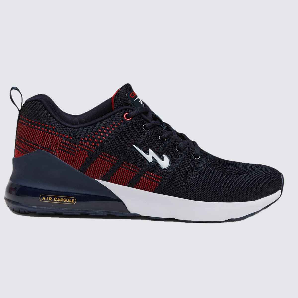 Campus Syrus Blue Red Men's Running Shoes - UK 8