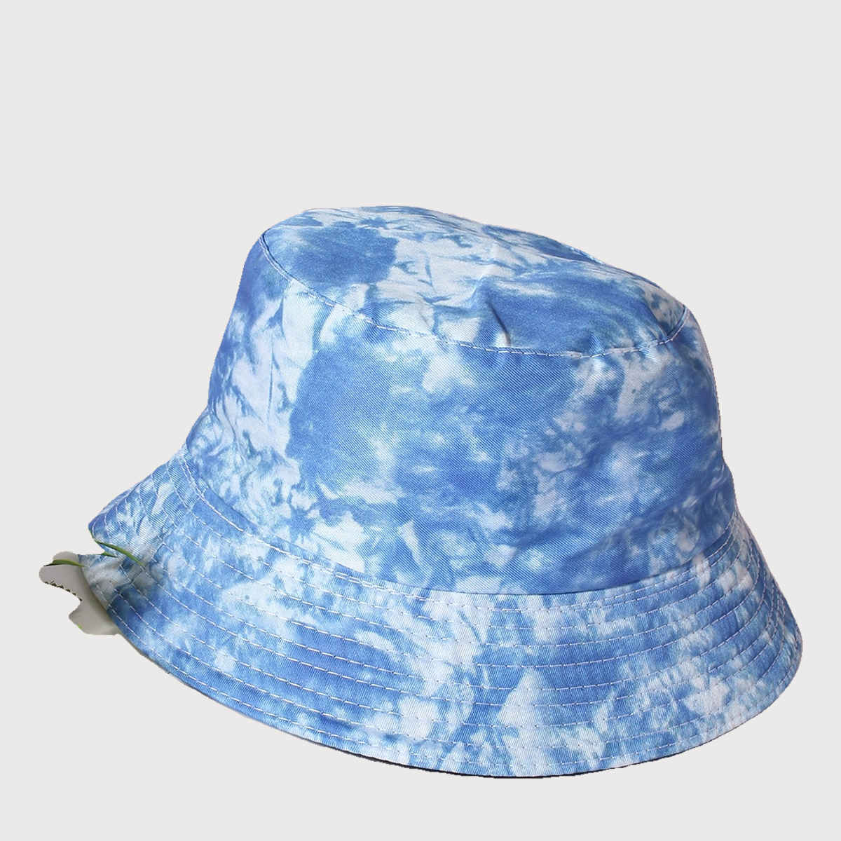 Haute Sauce Women's Tie and Dye Corduroy Bucket Hat | Blue - Free Size