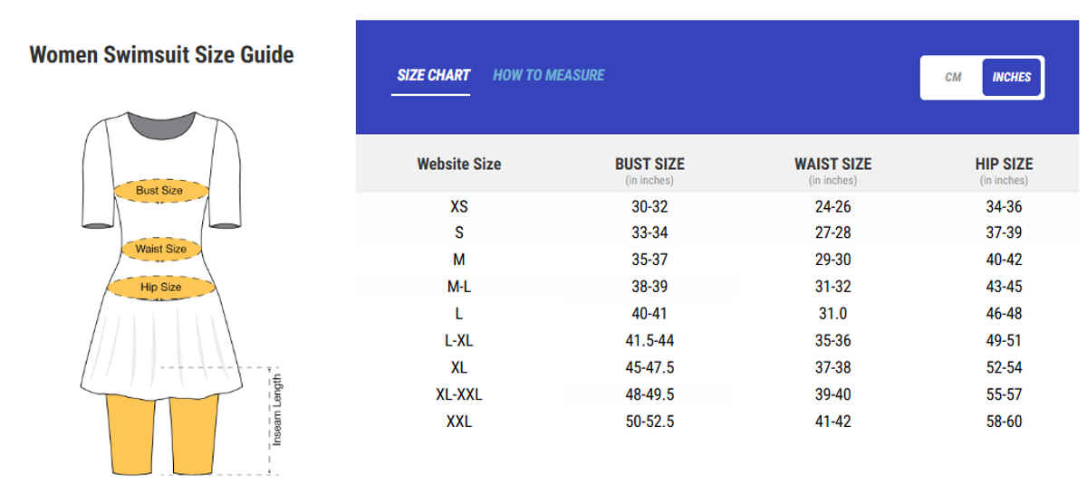 Decathlon - Women One-Piece Swimsuit With Skirt | Purple - L-XL