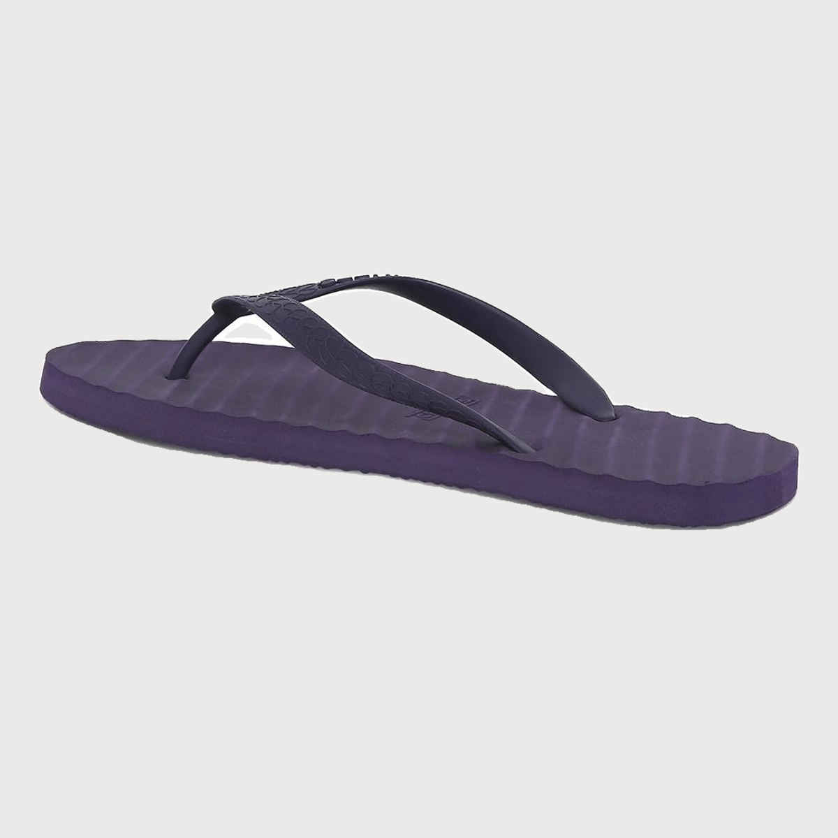 Chupps Unisex Imported Banana Leaf Monocrome Grey Lightweight Flip Flops & Slider - Size- UK 4