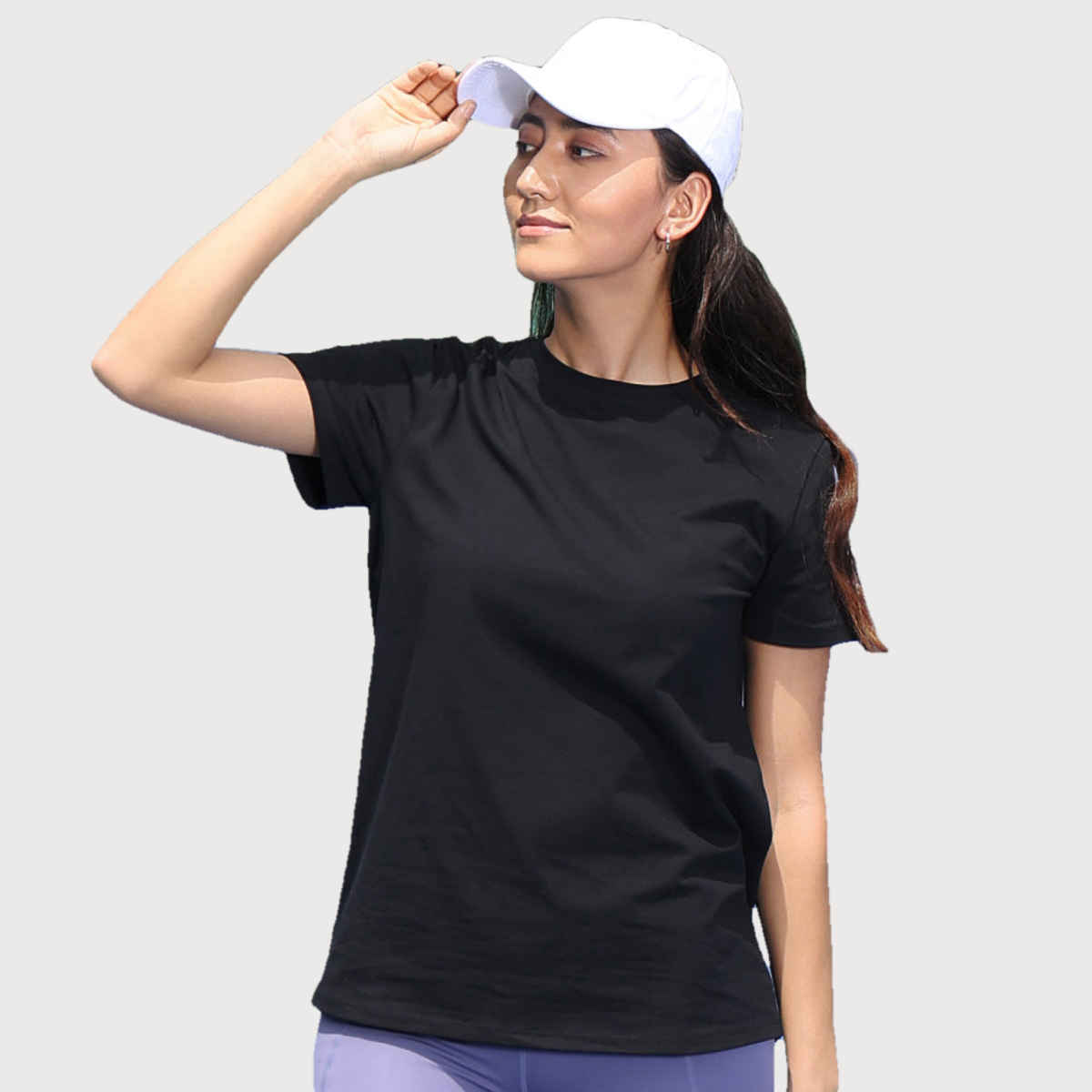 Blissclub Womens The Last Tee | Boyfriend Black | XS