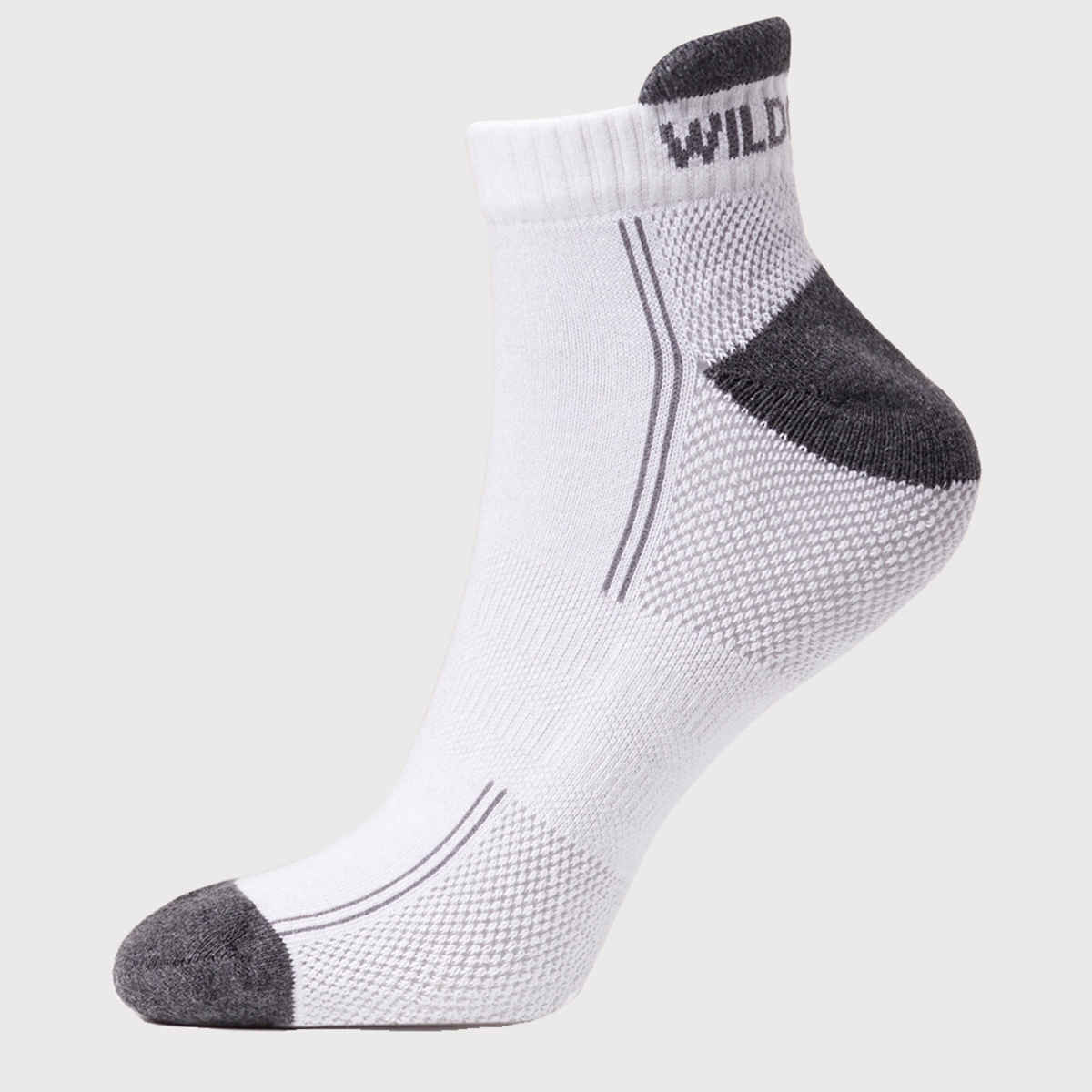 Wildcraft Unisex Solid Combed Cotton Ankle Socks | Assorted - Free Size