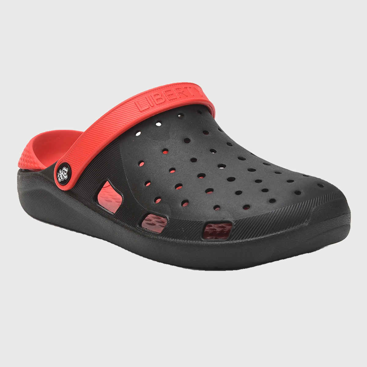 Liberty A-Ha LPMXT-800 Men's Black Sling Back Clogs - 41