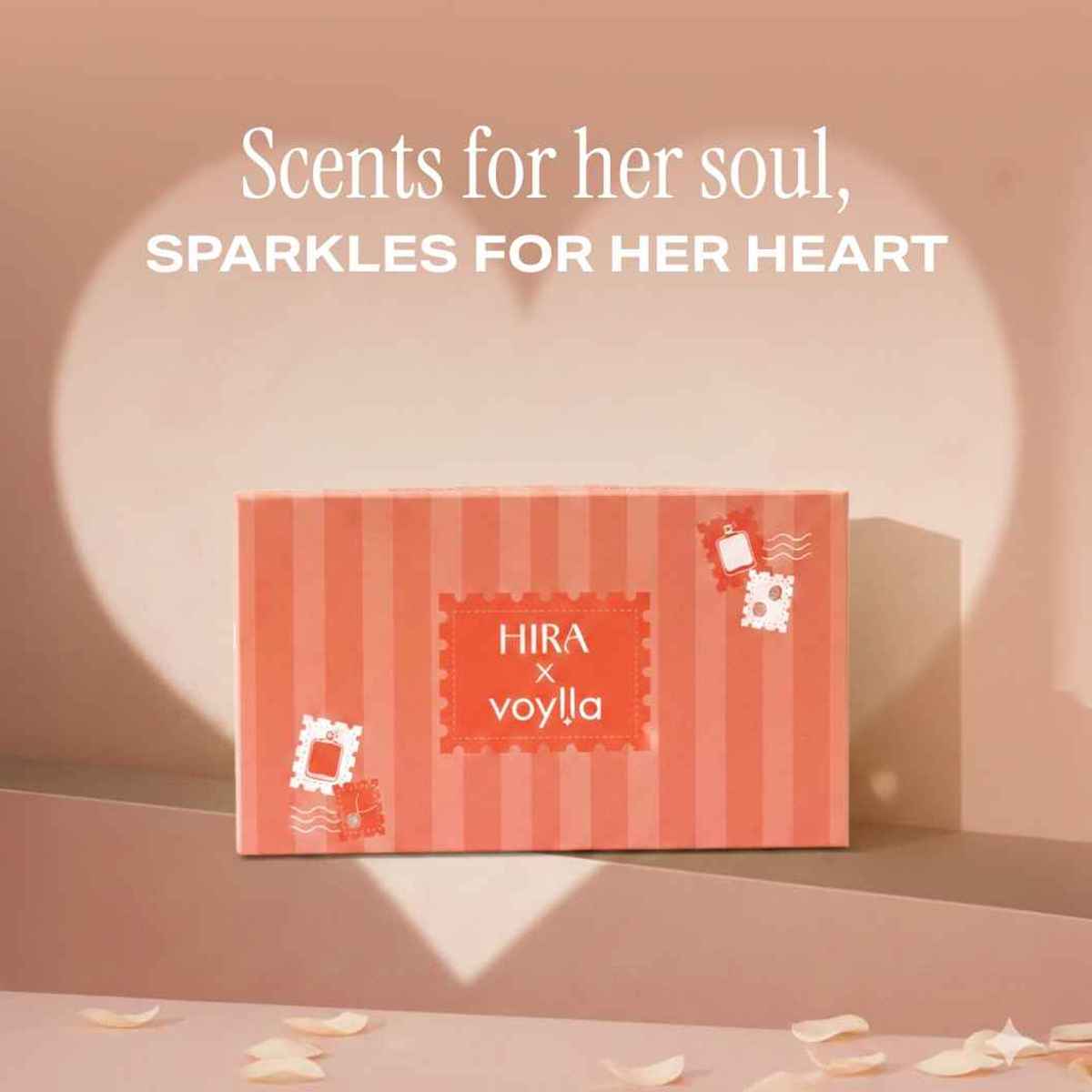 HIRA x VOYLLA Perfume Gift (50ml) | Jewellery & Fragrance Gift for Women