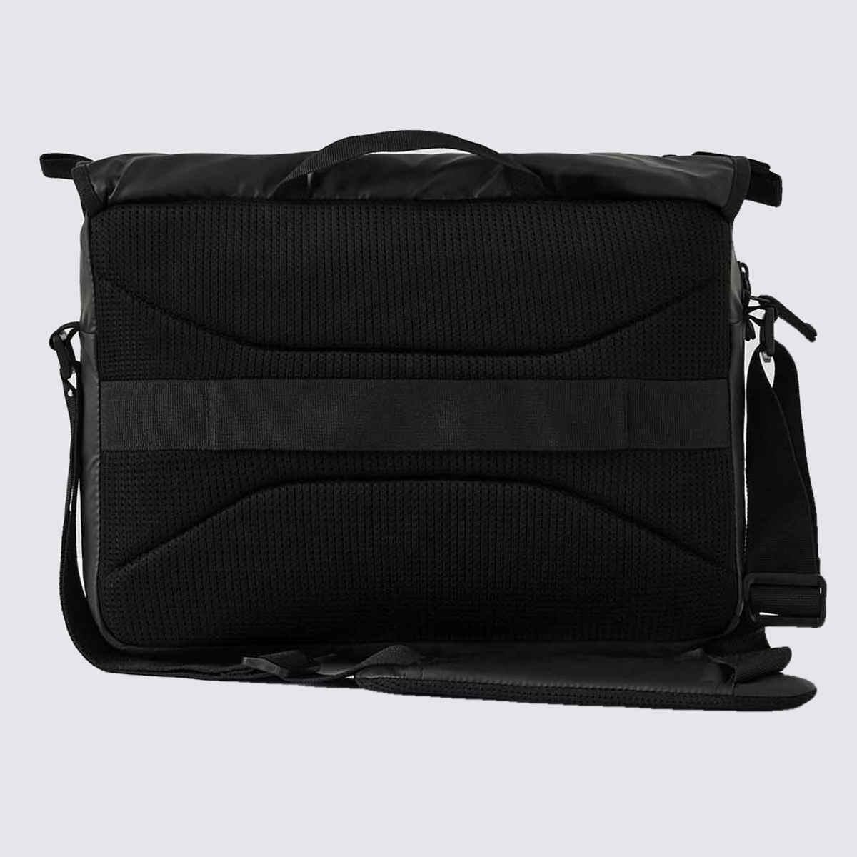 Wildcraft Unisex Polyester 10 L Top Handle Messenger Bag | Matte Black - Free Size