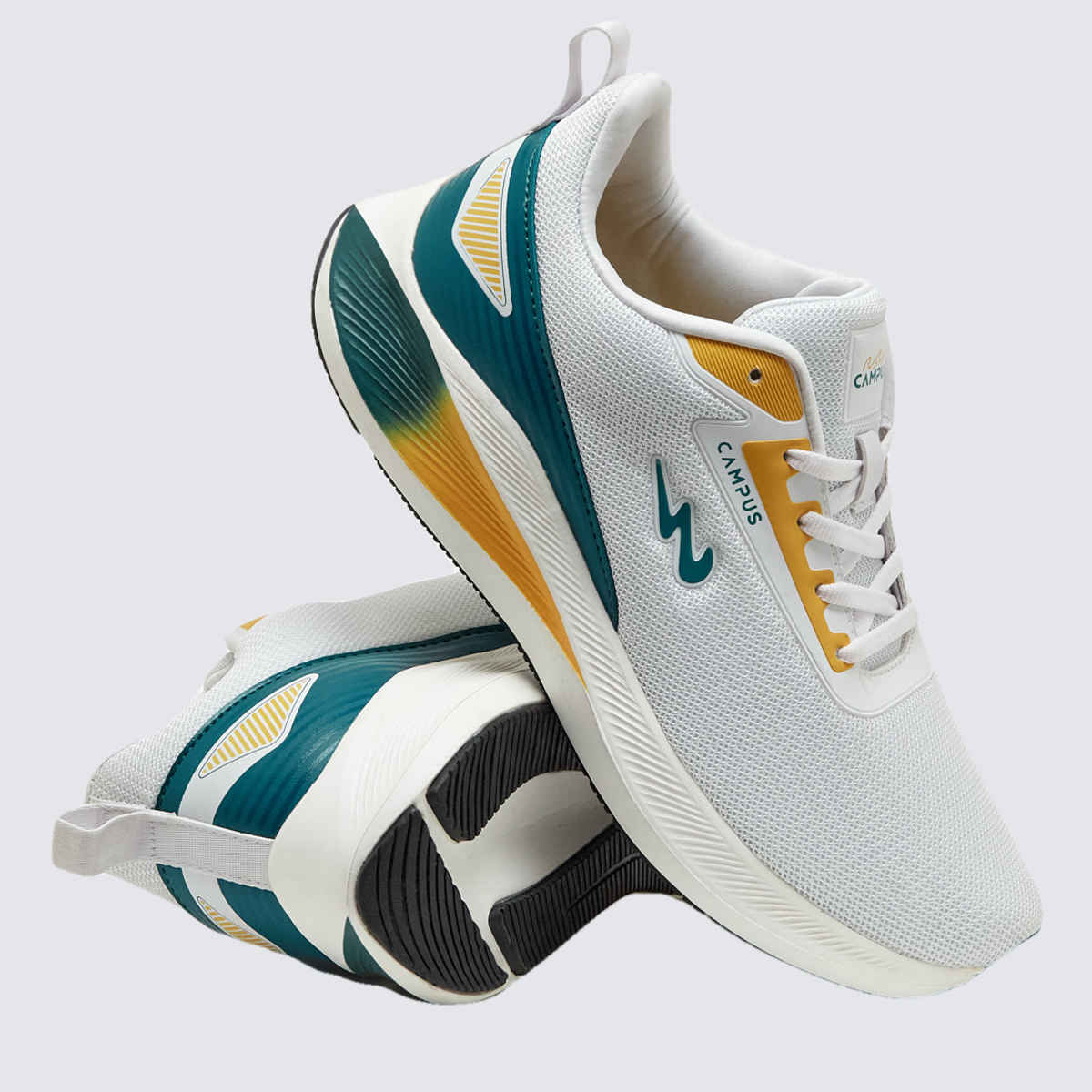 Campus Men's Camp Kripto Running Shoes | White | UK9