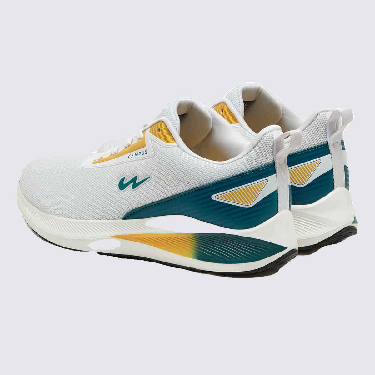 Campus Men's Camp Kripto Running Shoes | White | UK8