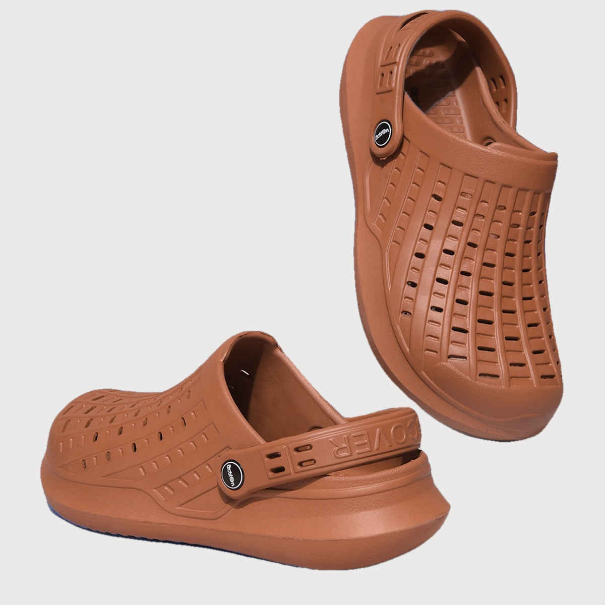Action Eva Flotter Mens Eva Clogs Uk | 10 | Tan