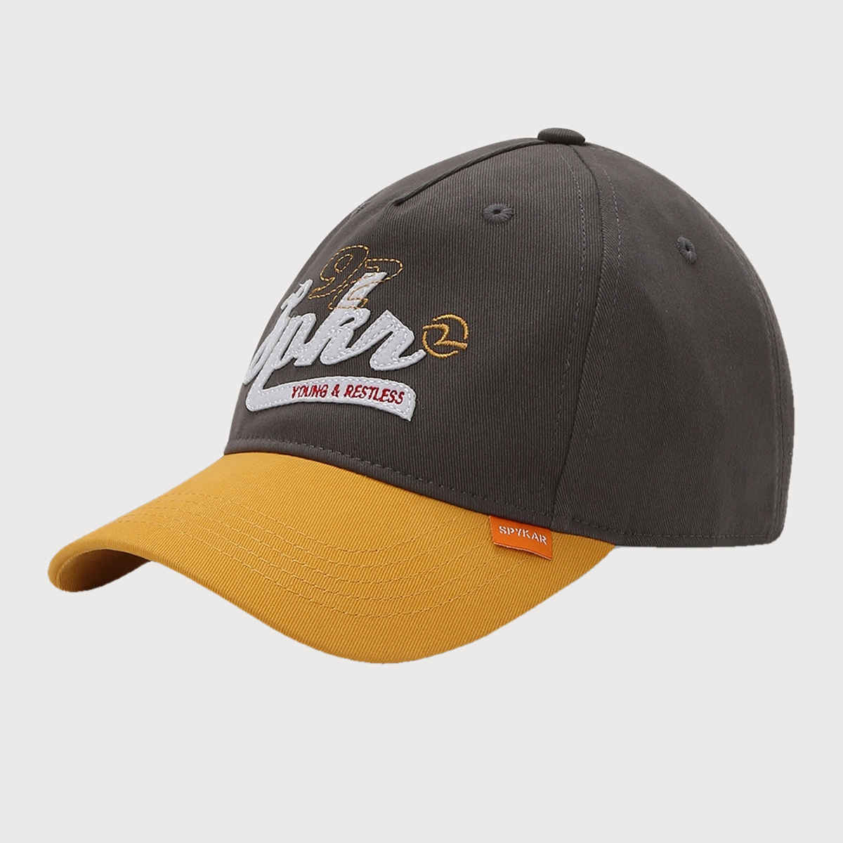 Spykar Grey Caps for Men's | MACAPAS014