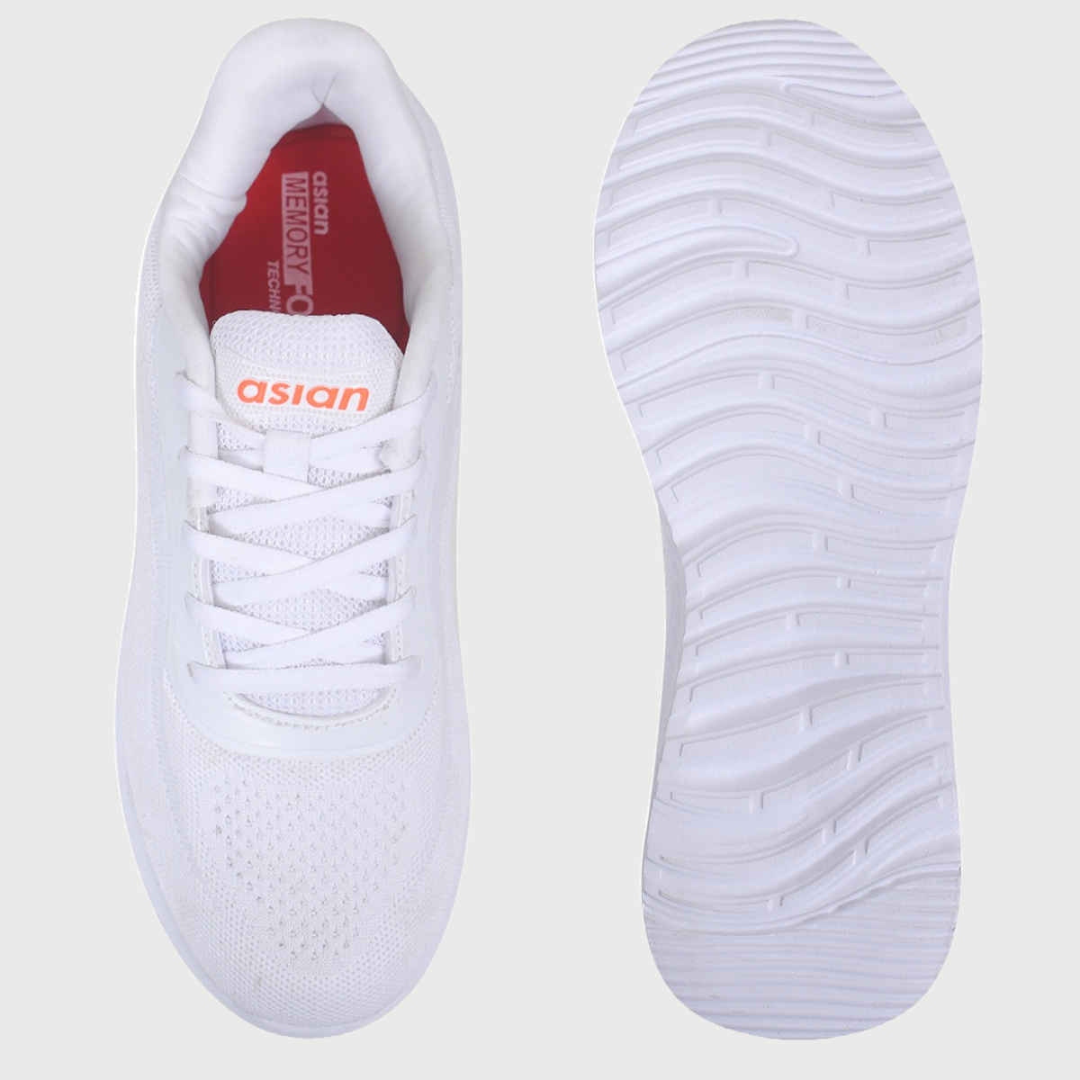 Asian Delta-20 Men Sports Shoes White (Size-10)