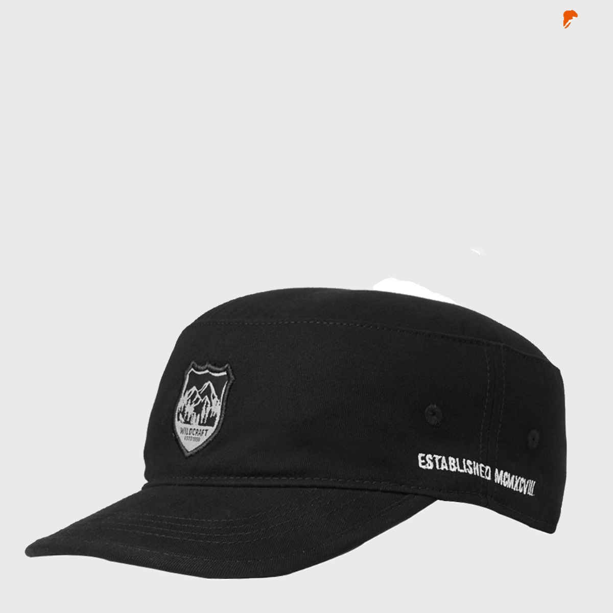 Wildcraft Unisex Cotton Cap | Black - One Size