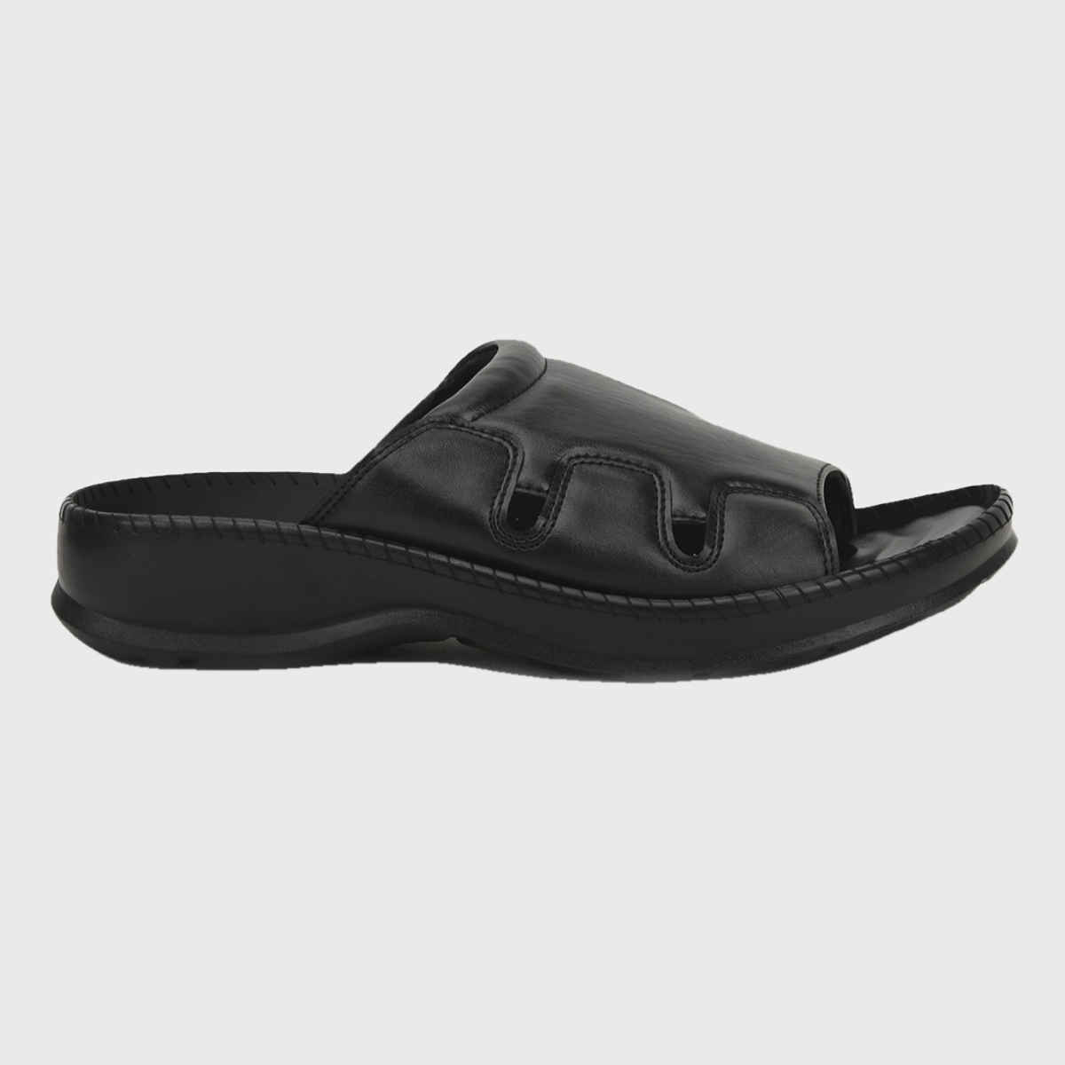 Liberty Coolers Meta-2 Casual Black Slip-On Slipper For Men | 8 UK