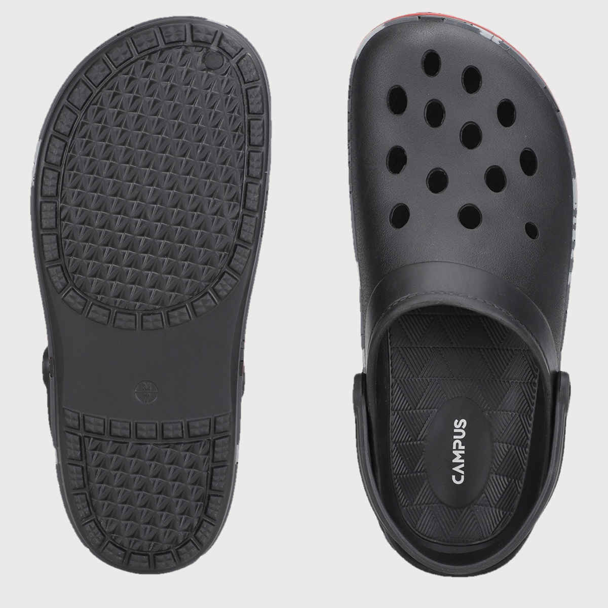 Campus Men's Clogs | Gc-4001 | Black | UK6