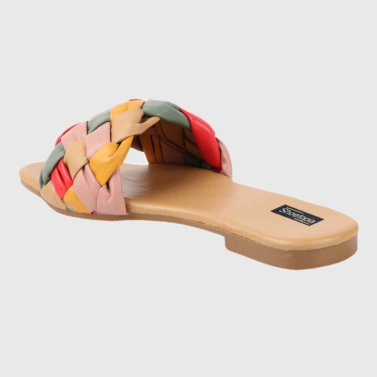 Shoetopia Women Tan Flats | UK 5