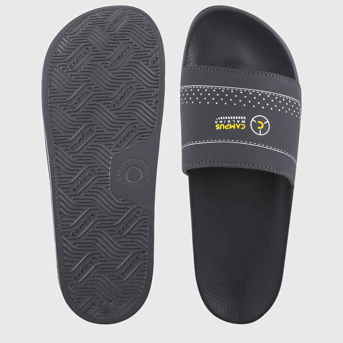 Campus Men's Slides | SL-436 | Grey - UK 8