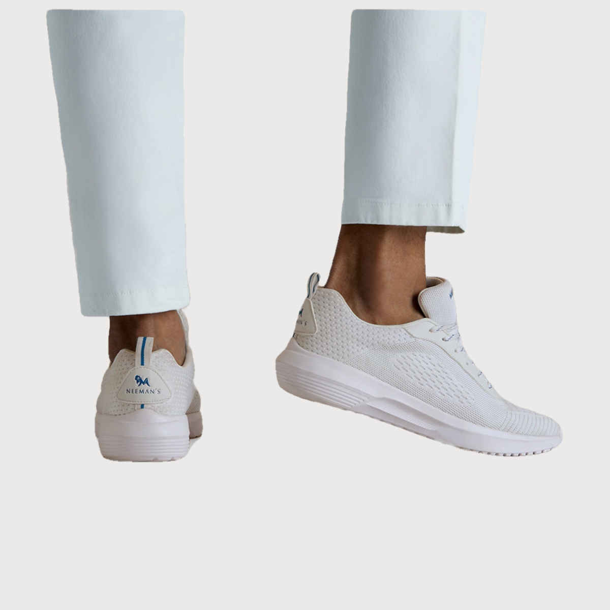 Neeman's The Everyday Basic Sneakers Powder White -9