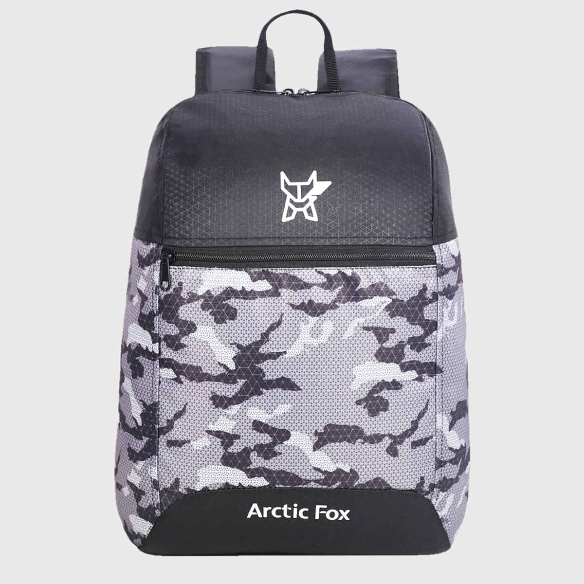 Arctic Fox Unisex Camouflage Polyester 17 L Backpack | Camo Black
