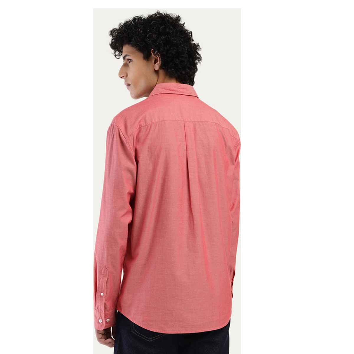 Levi's Men's 100% BCI Cotton Chambray Shirt | Red - L