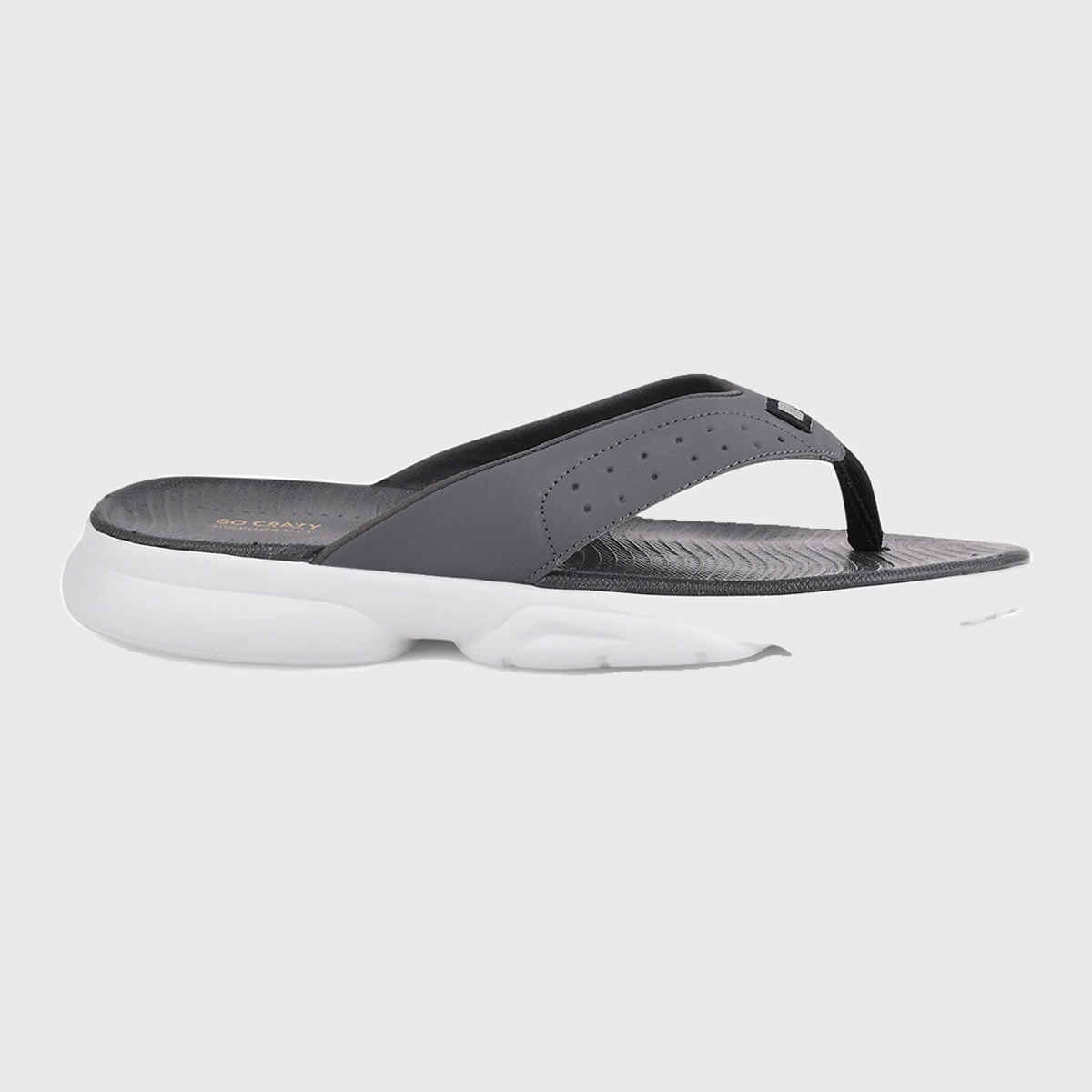 Campus Men's Flip Flops | SL-405A | Grey - UK 6