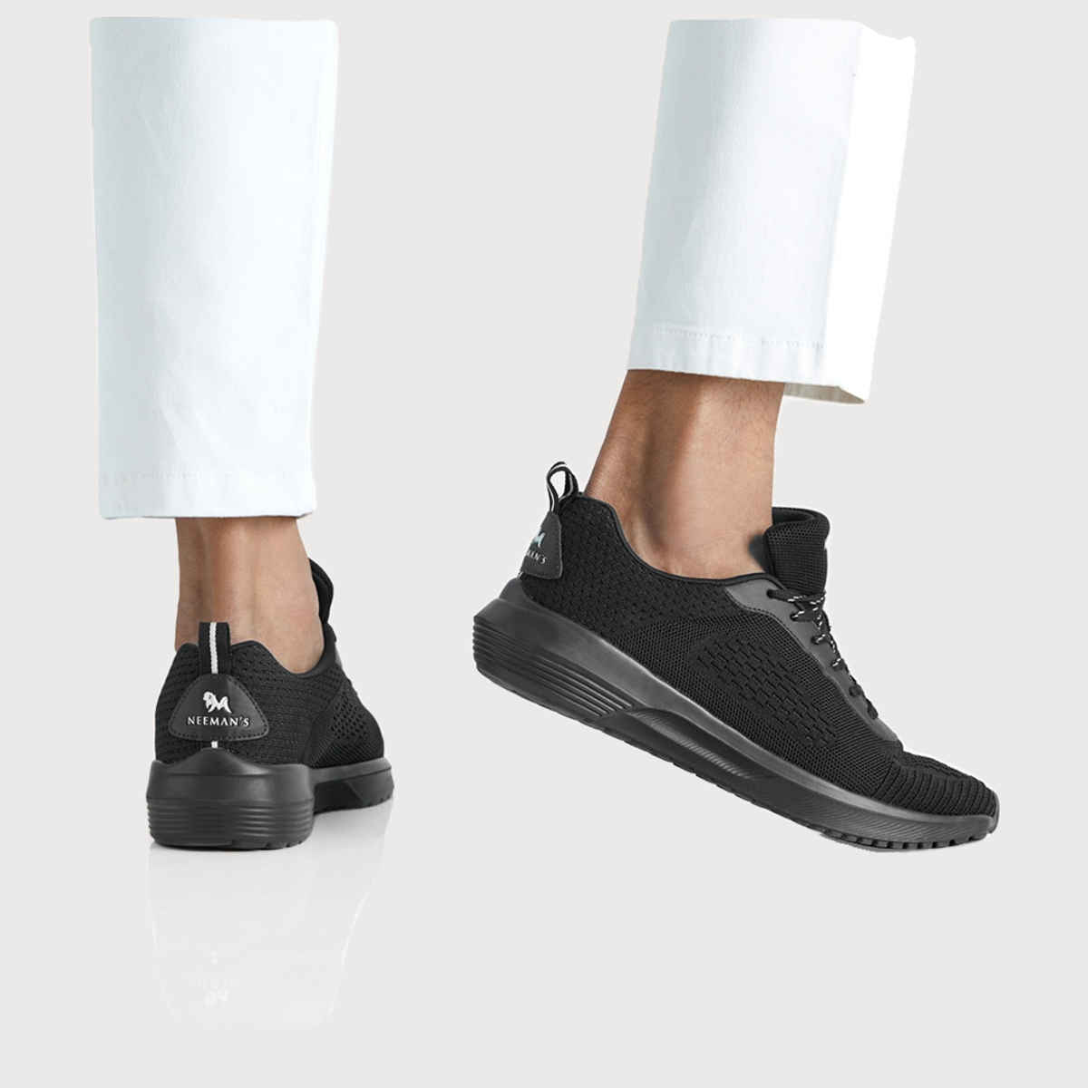 Neeman's The Everyday Basic Sneakers Electric Black -9