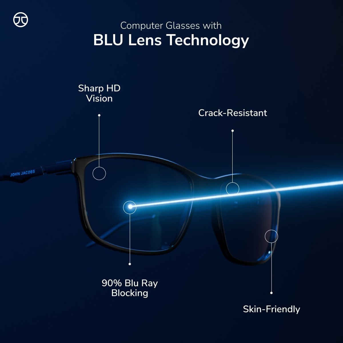 John Jacobs By Lenskart Unisex Acetate Wayfarer Sunglasses | Brown Tortoise - Extra Wide