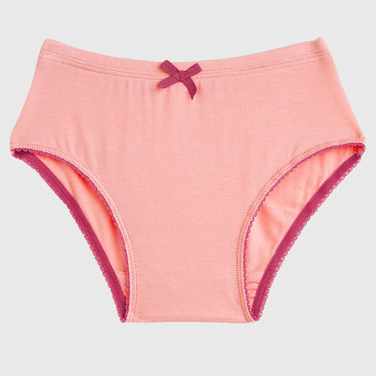 XY Life Hipsters for Girls, Modal, Antimicrobial - Aqua Green+Frost Pink | 11-12Y| Pack Of 2 Panty