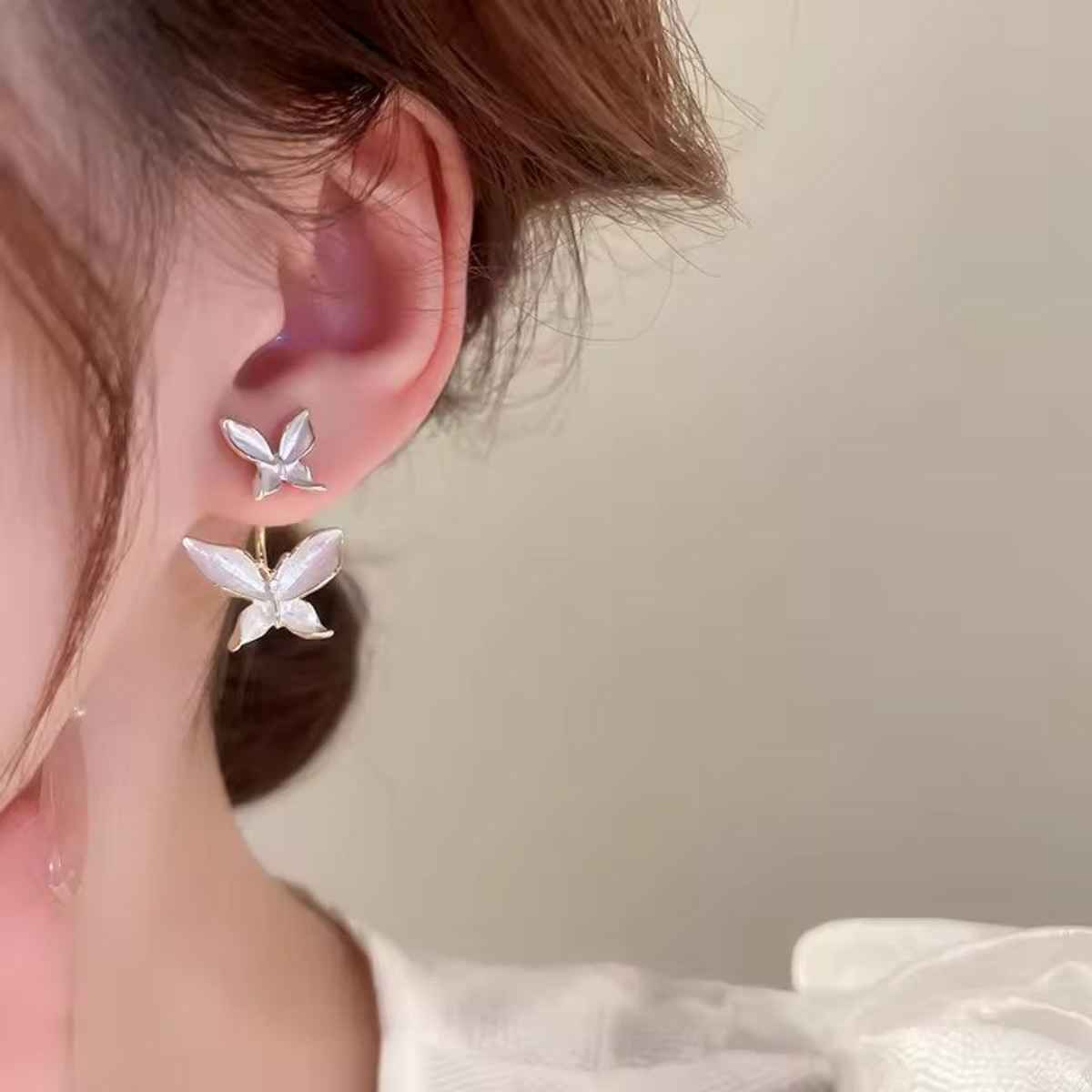 Estailo Fashion Bling Blogger Butterfly Earrings for Women | Stylish Lightweight Statement Jewellery