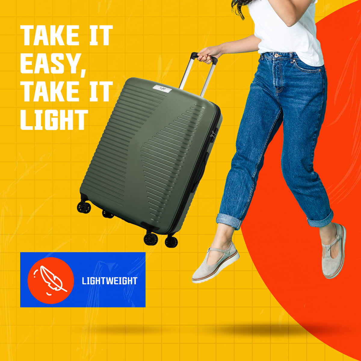 Skybags Beat-Pro Set | Green - 55 + 66 + 76 L