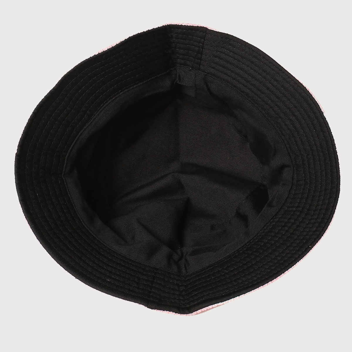 Haute Sauce Women's Tie and Dye Corduroy Bucket Hat | Pink - Free Size