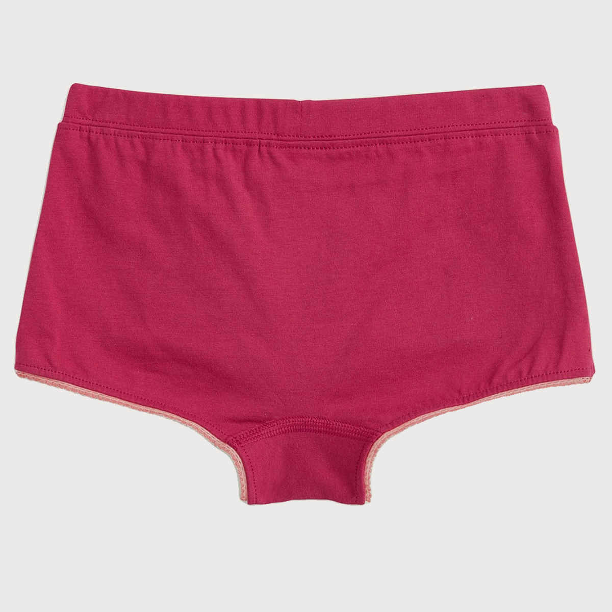 XY Life Scribbles Flowery Intellisoft Tencel Boyshorts | Dark Pink+Frost Pink | 9-10Y| Pack Of 2