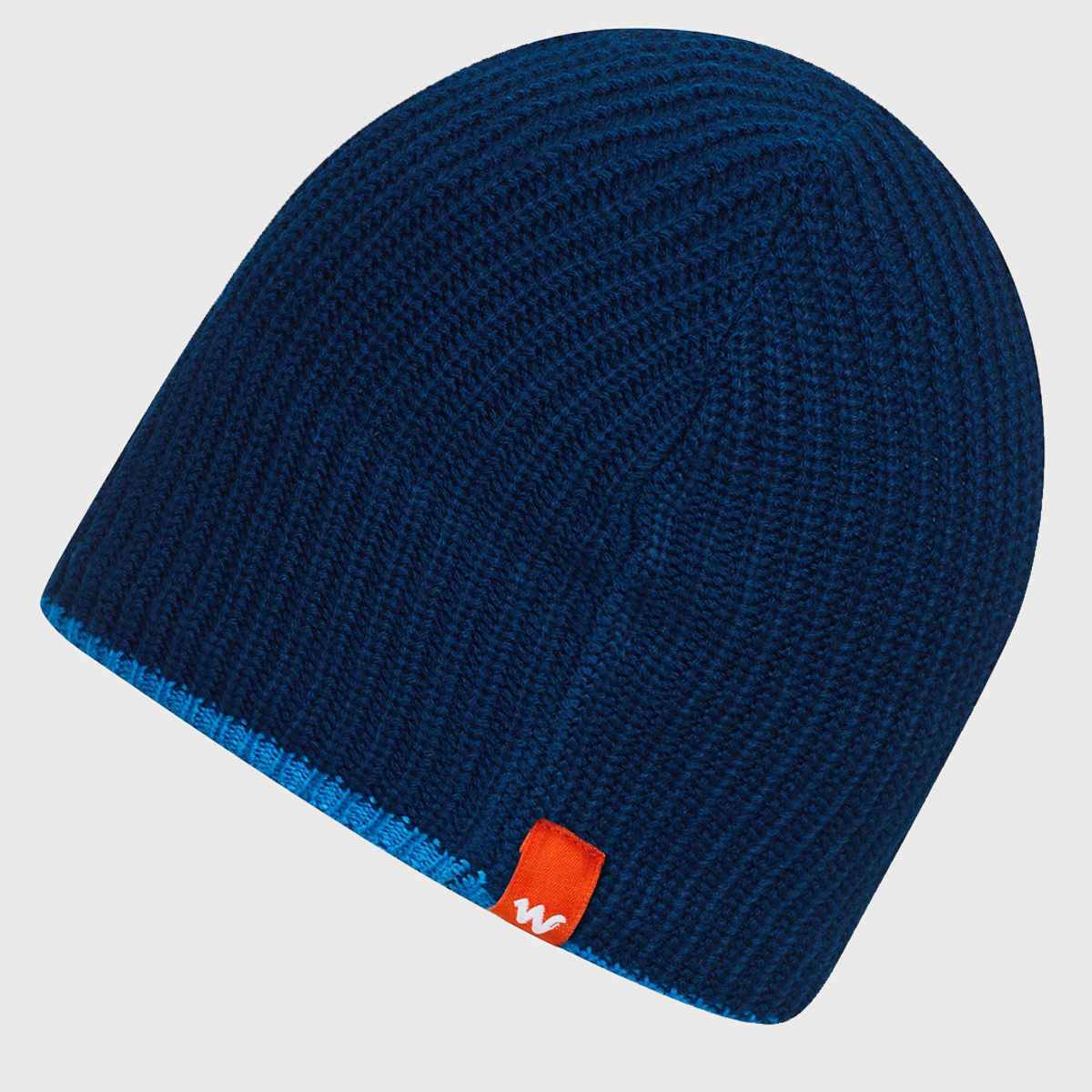 Wildcraft Unisex Solid Acrylic Skull Cap | Blue - Free Size