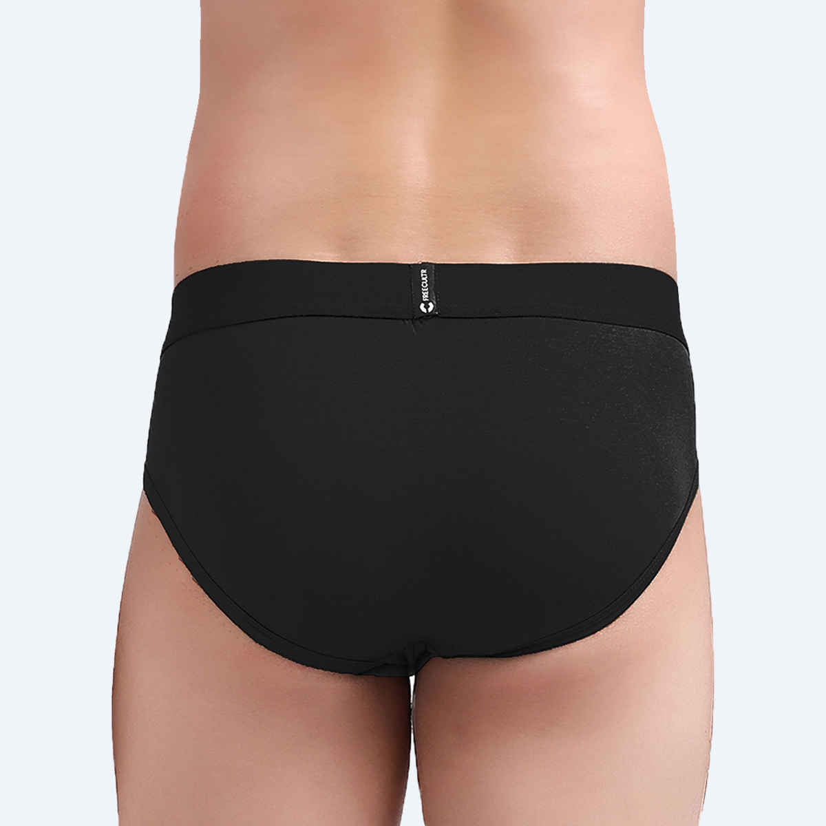 Freecultr Men's Underwear Micromodal Classic Brief - Pack of 1 Color Black Size - M