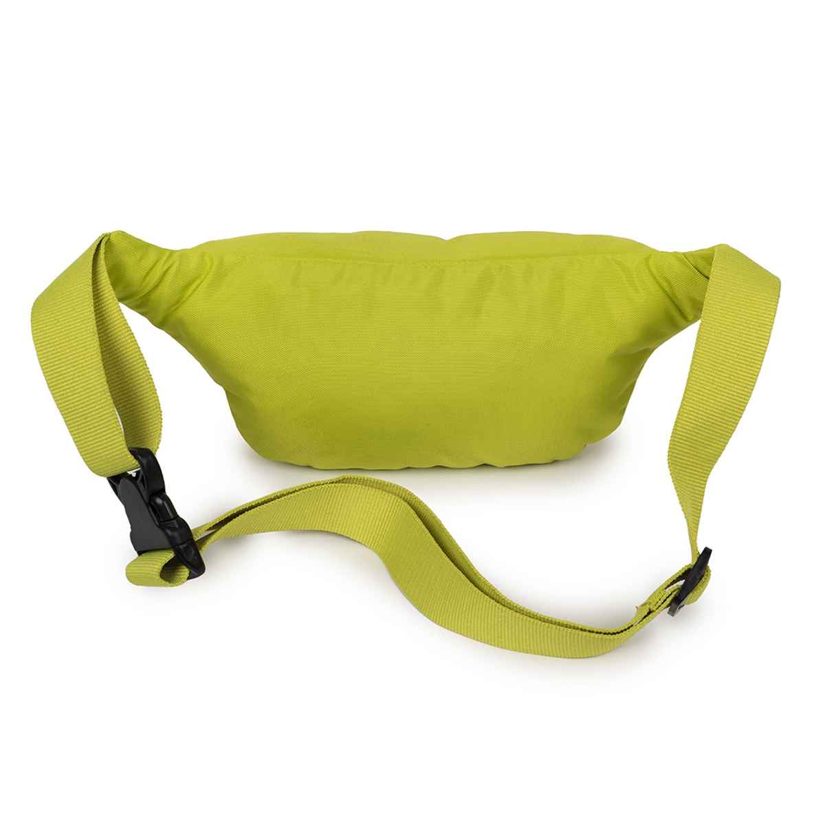QIPS Unisex Polyester 2 L Waist Bag | Light Green - Free Size