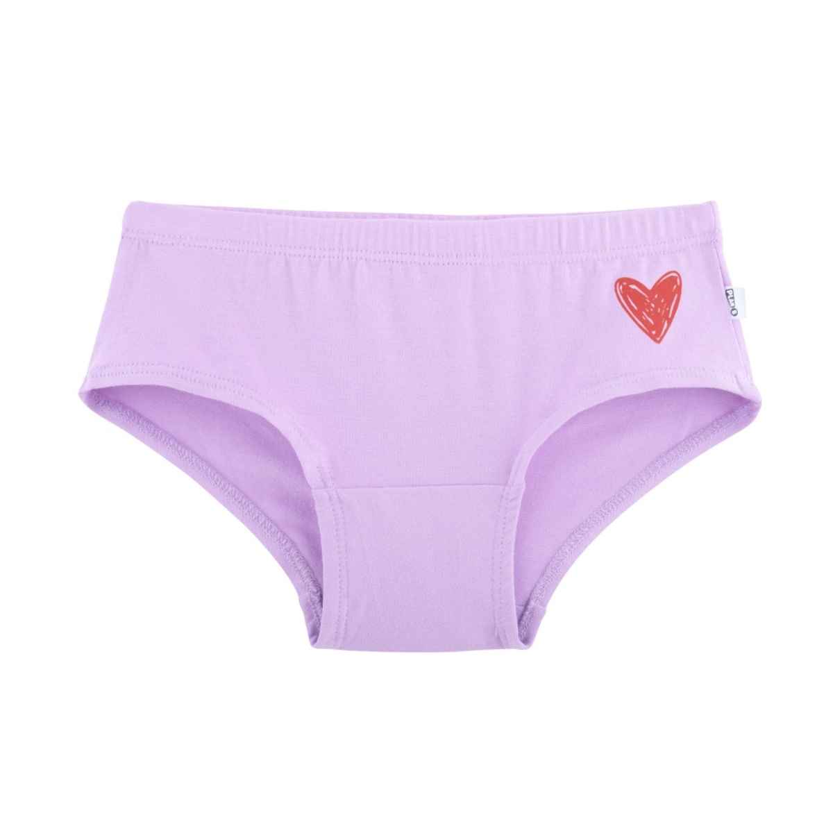 PlanB Heartthrob 4-Pack Girls Hipsters Lavender, Peach, Aruba Blue, Lemon - 14-16 Yrs Panty