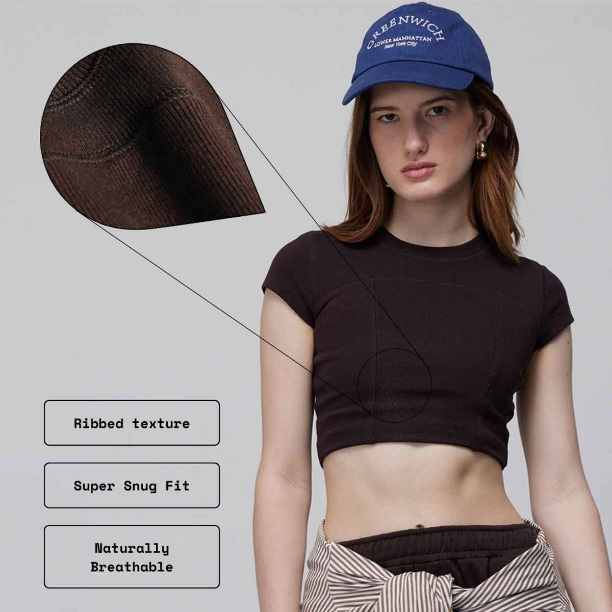 Cava Women's Top Super Snug | Brown - XL