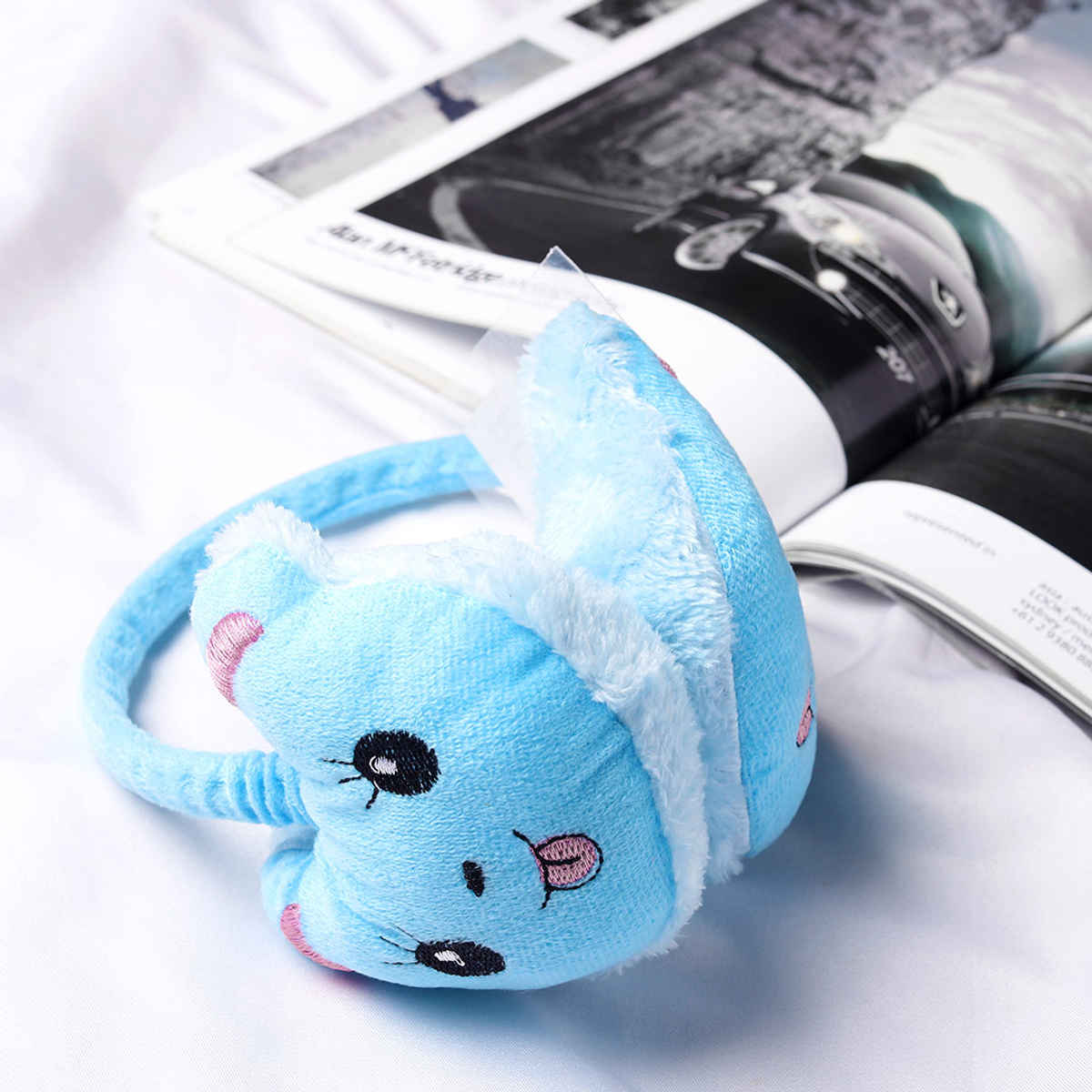 Englo Women's Linen Blend Winter Earmuffs | Multicolour - Free Size