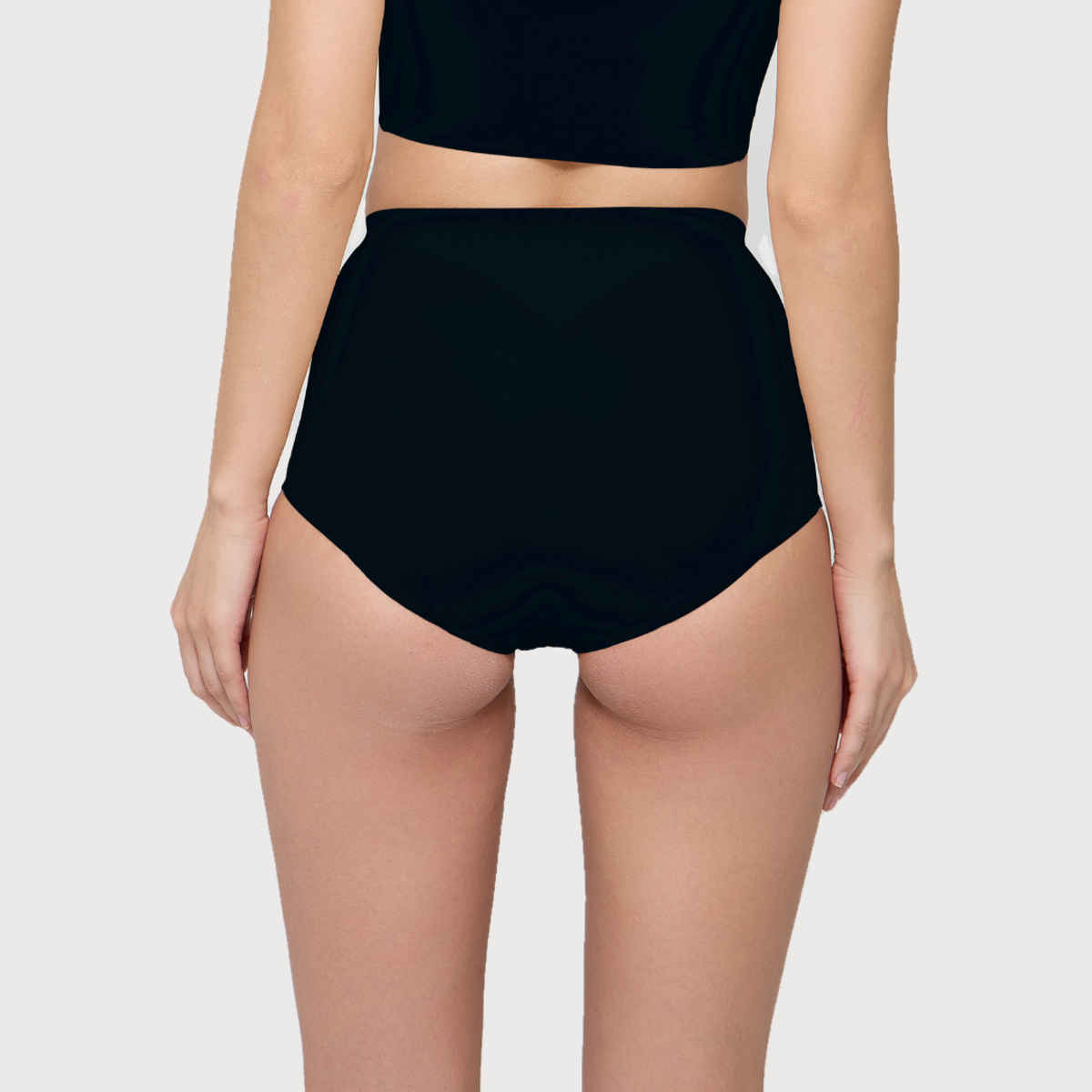 Krvvy Women's All Day Control Shapewear | Seamless, Targeted Compression & Cotton Crotch - S