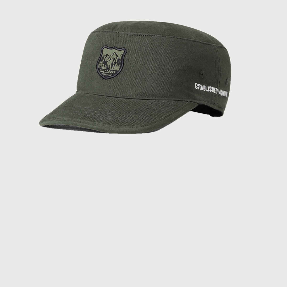 Wildcraft Unisex Cotton Cap | Grey - One Size