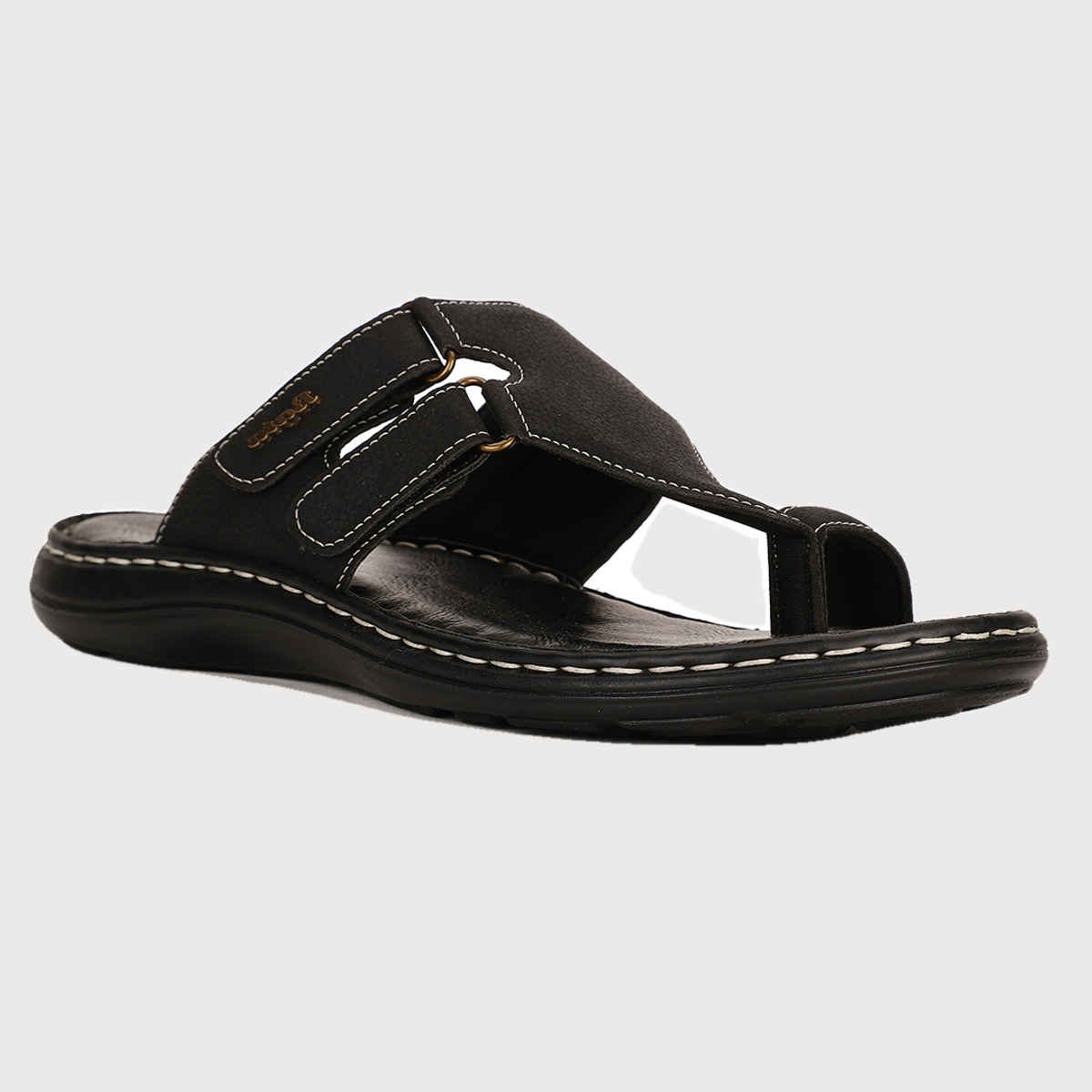 Bata Black Casual Thong For Men | UK 7