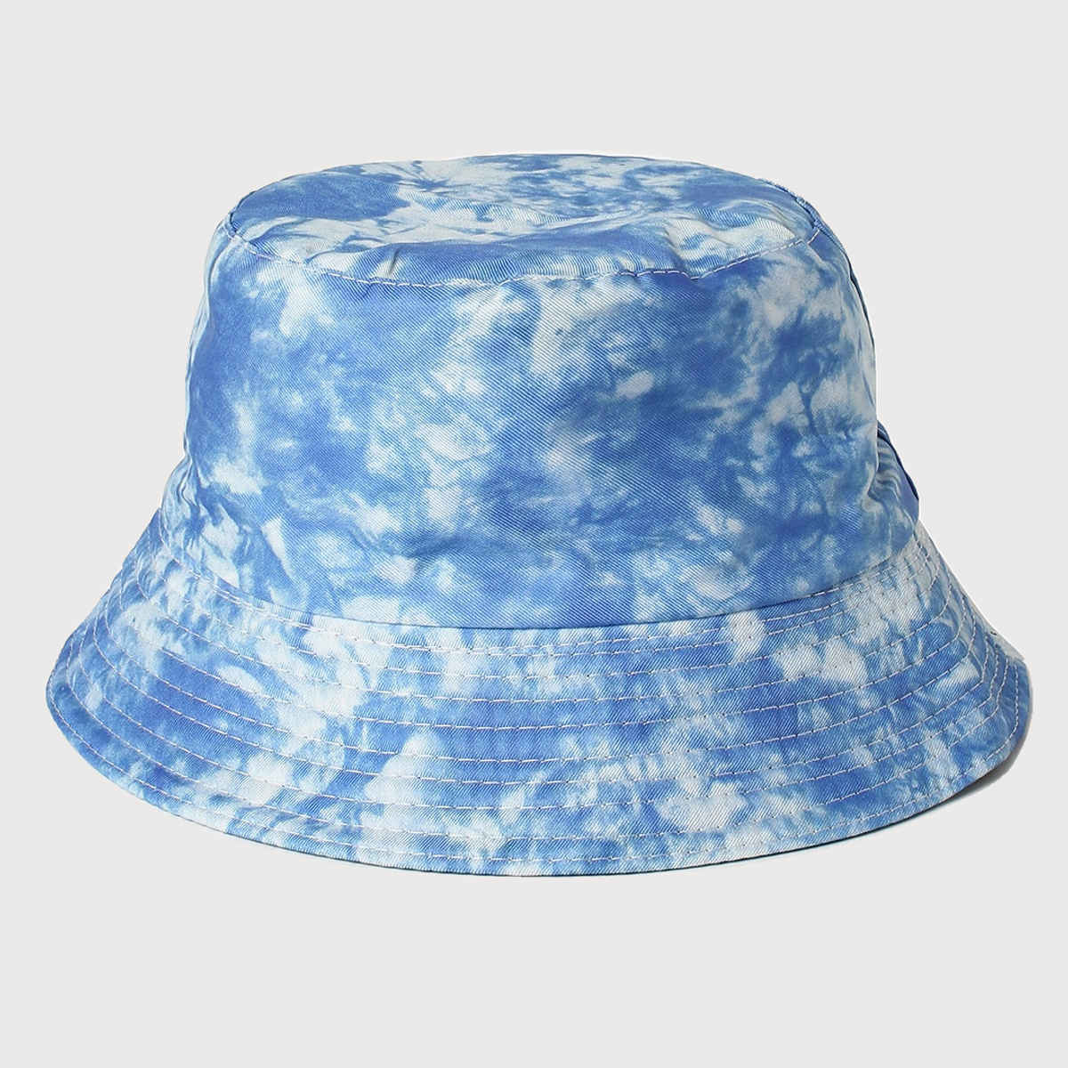 Haute Sauce Women's Tie and Dye Corduroy Bucket Hat | Blue - Free Size