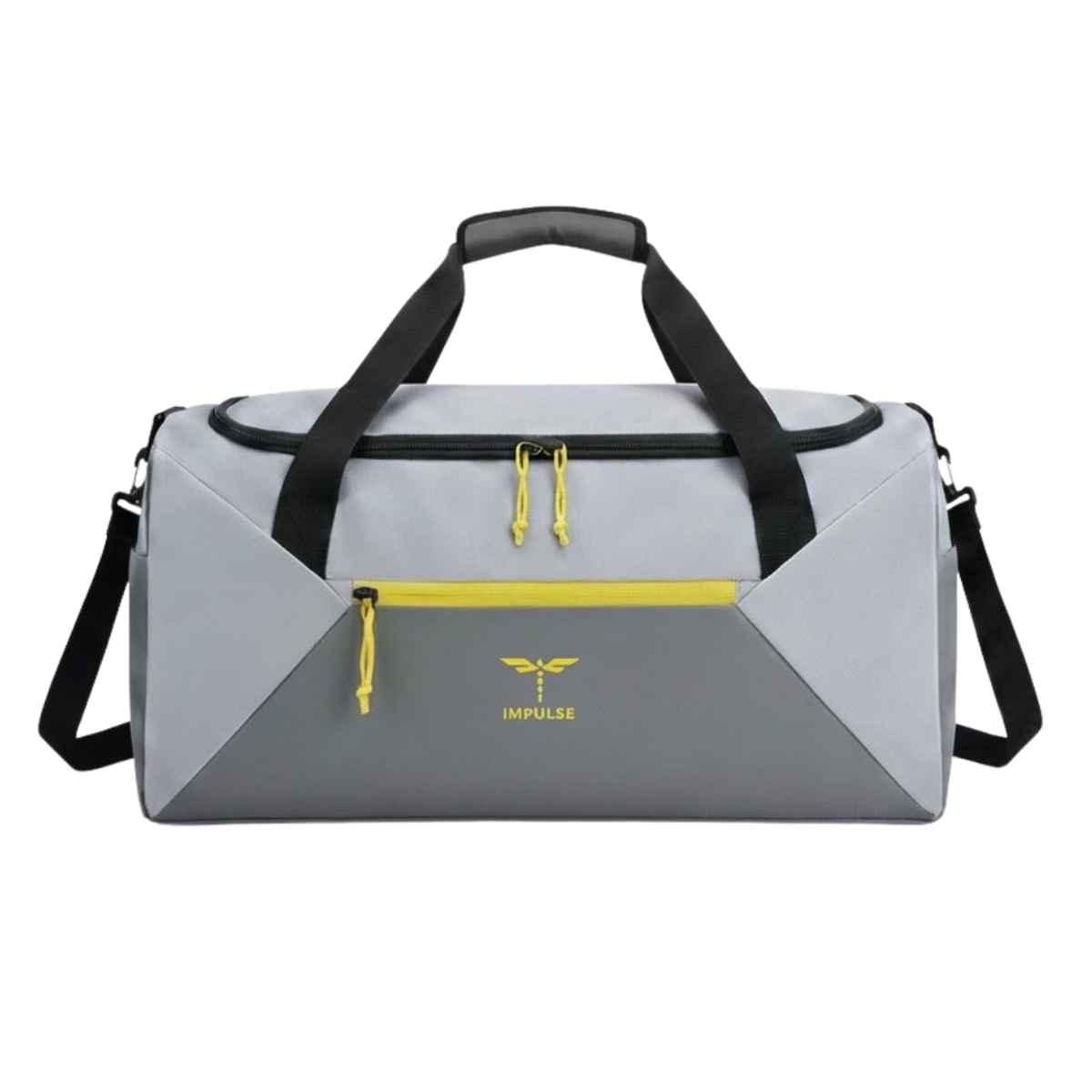 Impulse Urbanfit Silver 33 Ltr Water Resistant Travel/Duffle Bag/Gym Bag/Sports for Workouts