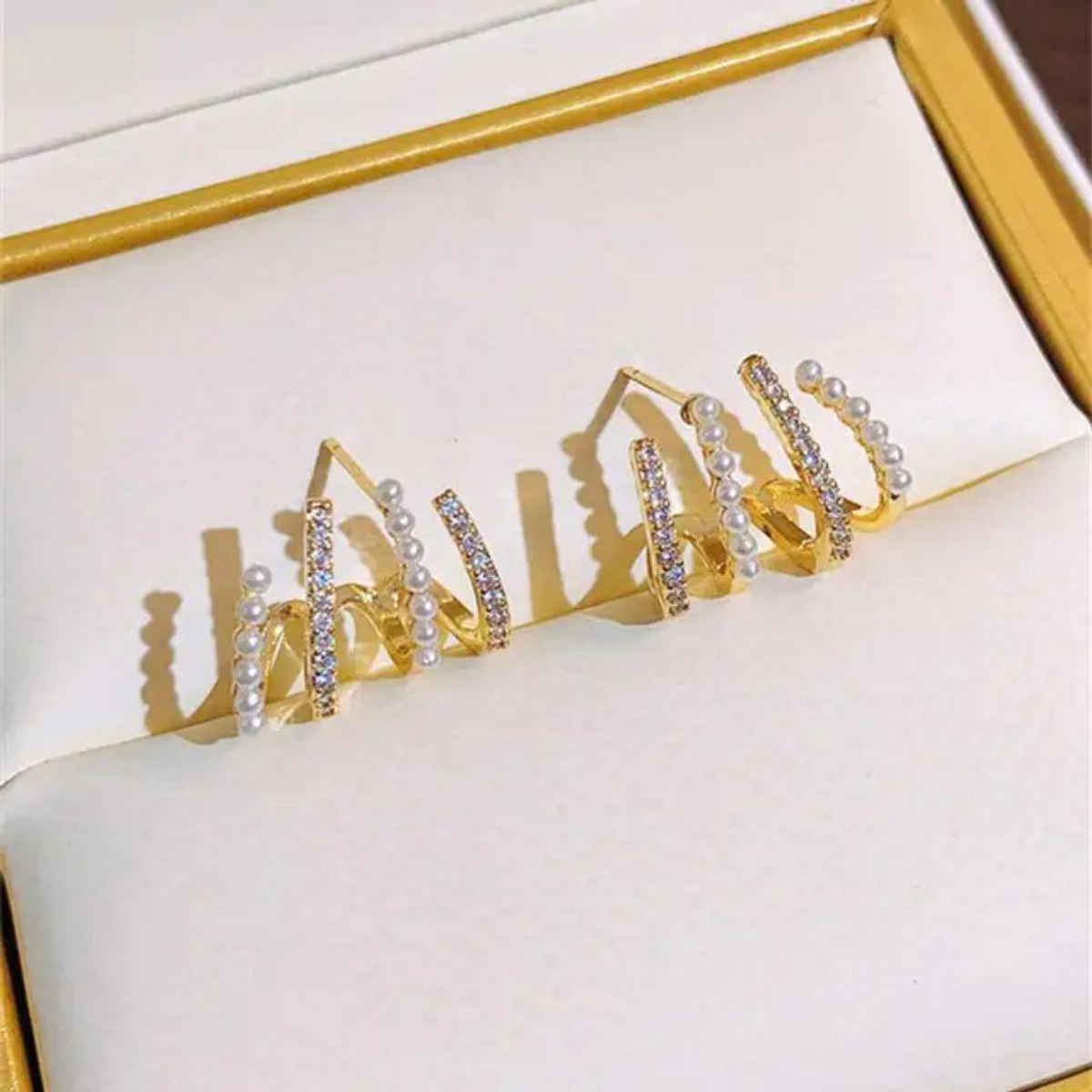 Estailo Fashion Bling Blogger Stud Earring for Women | Stylish Lightweight Statement Jewellery | E0001133