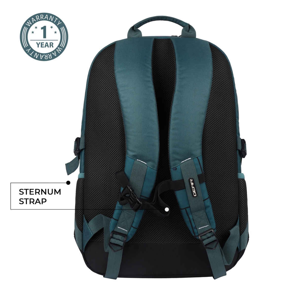 Gear Unisex Polyester 37 L Backpack | Green