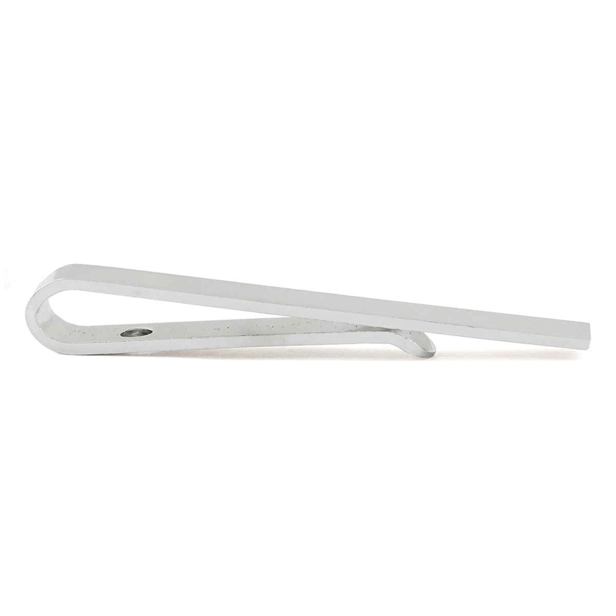 Peluche Slim Tie Bar - Silver Tie Pin for Men : 1201-04-202010