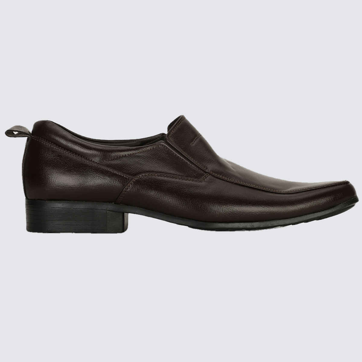 Bata Men's Slip-On Formal Shoes | Brown - UK 7